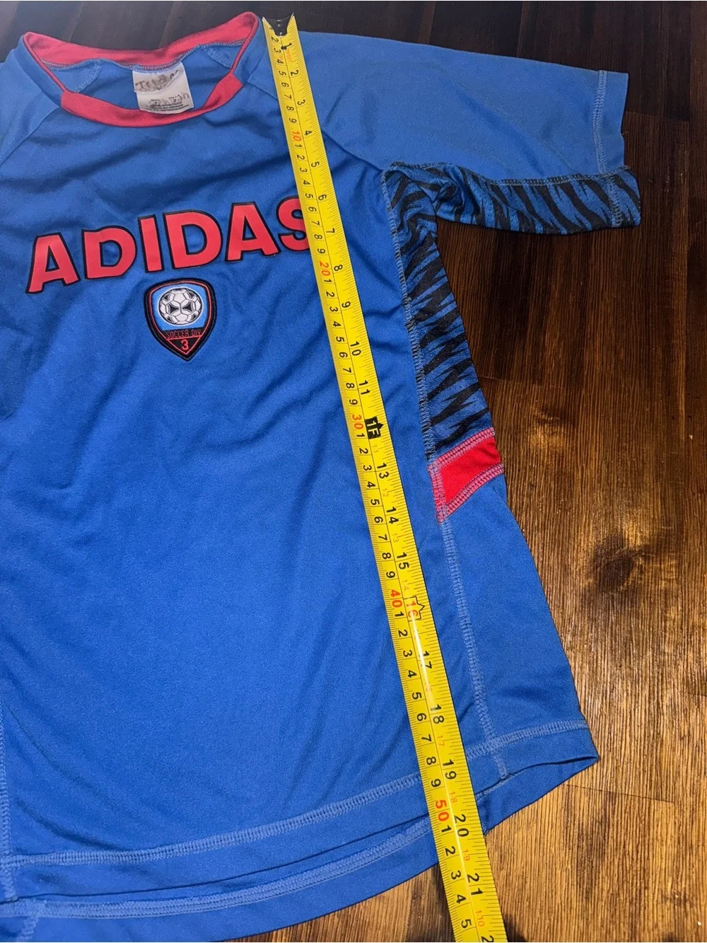 Adidas Soccer Performance Dryfit Style Short Sleeve Shirt - Youth Size 7